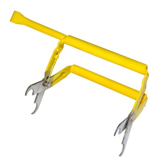 Wabenzieher-Zange mit Stockmeißel Gelb